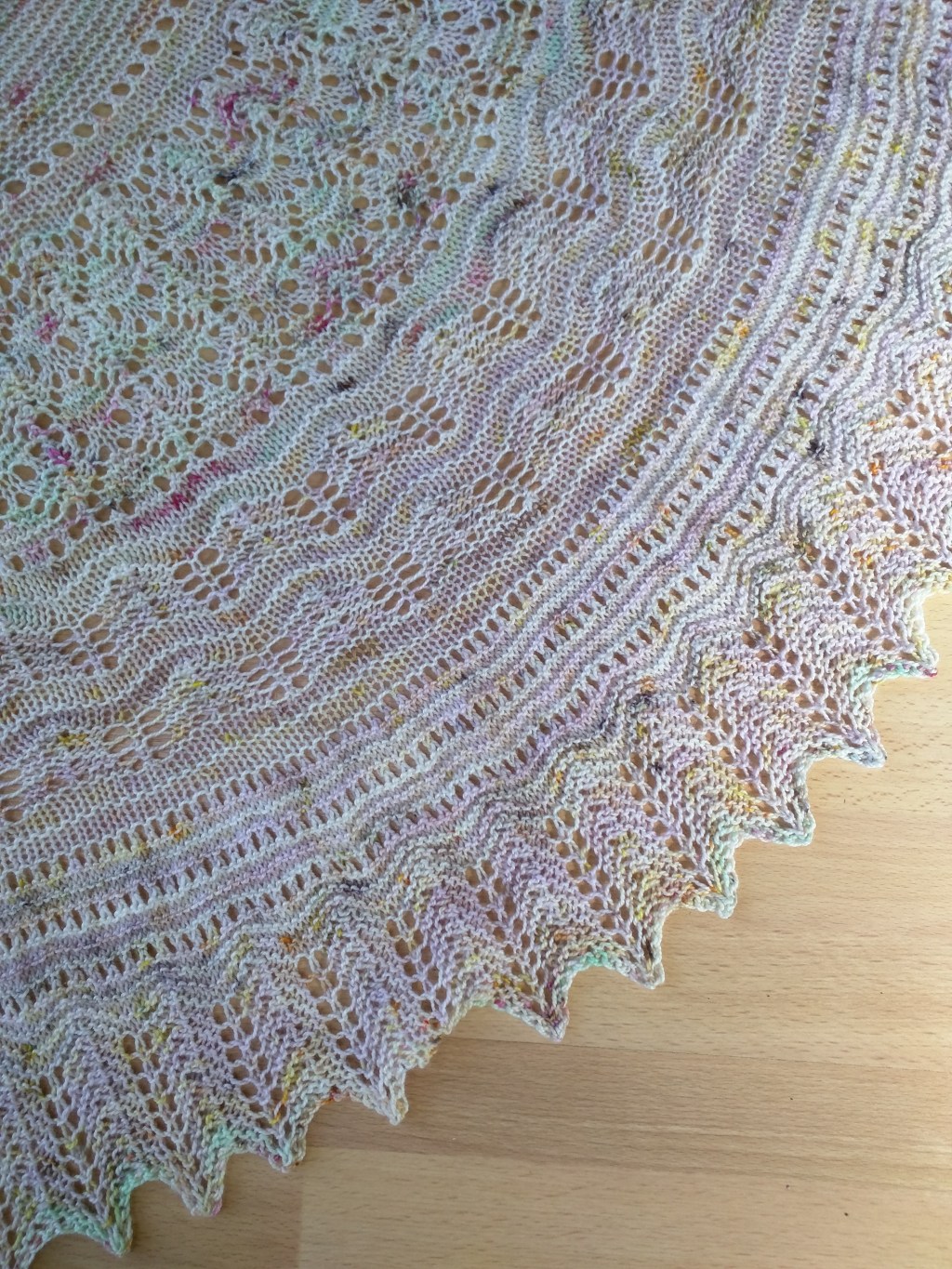 Snowmelt Shawl.
