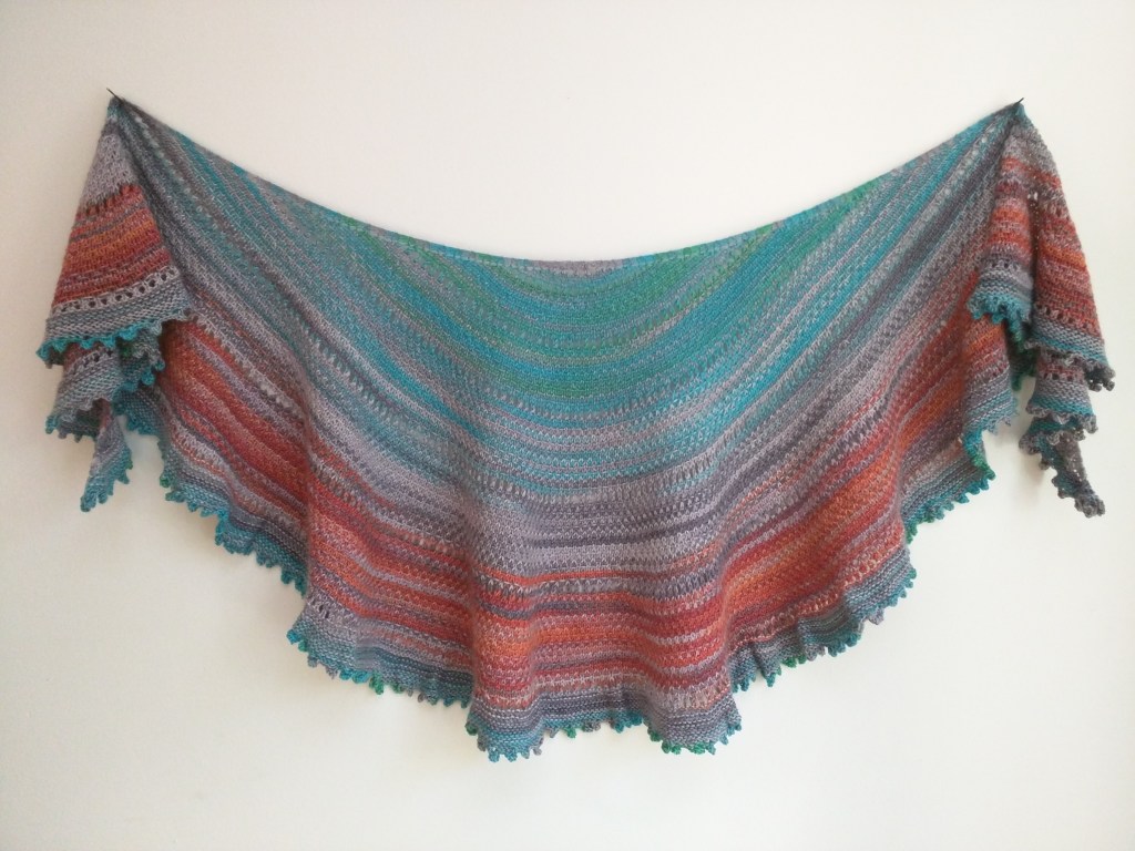 Rising Dawn Shawl