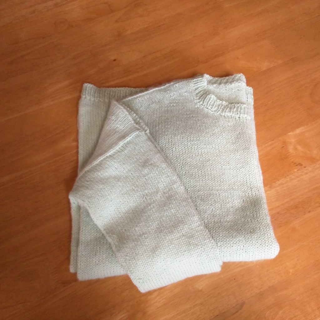 My very first&nbsp;sweater.