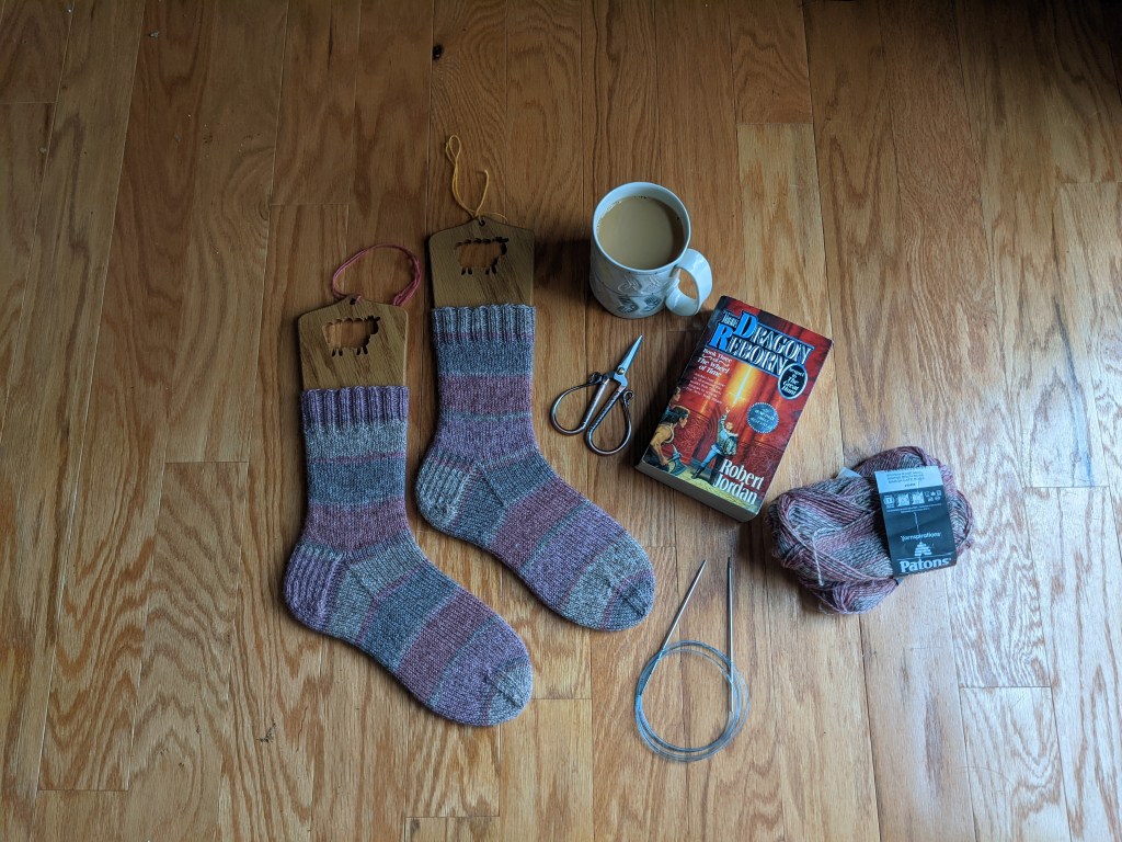 Socks all the way&nbsp;down.